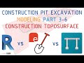 #BIMTraining #ConstructionPit #Excavation Modeling Part 3 6 CONSTRUCTION #TOPOSURFACE
