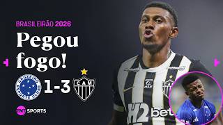 TRÊS EXPULSÕES, PÊNALTIS MARCADOS E ATROPELO DO GALO NO MINEIRÃO! CRUZEIRO 1 X 3 ATLÉTICO-MG