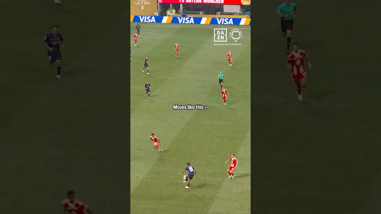 Enrique ball, pure and simple. 🧠⚽️ #FIFACWC #donnarumma #psg I Free on @DAZN