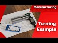 Calculation of Cutting Data in Turning (Spindle Speed, Feed Rate, Depth of Cut, Roughness)