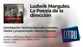 Ludwik Margules La Poesía De La Dirección