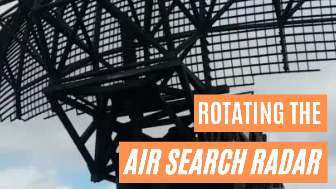 Rotating the Air Search Radar 