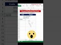 Prevent duplicate data entry in excel