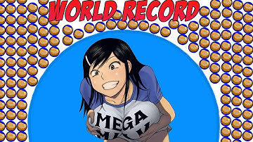 WE BROKE THE WORLD RECORD - SO MUCH MASS AGARIO (MOST ADDICTIVE GAME - AGAR.IO) w/ Bodil40 and Sly