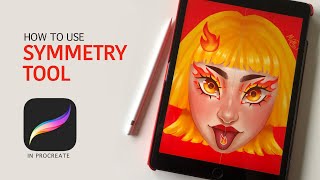 ☆ How to use SYMMETRY tool in Procreate ☆