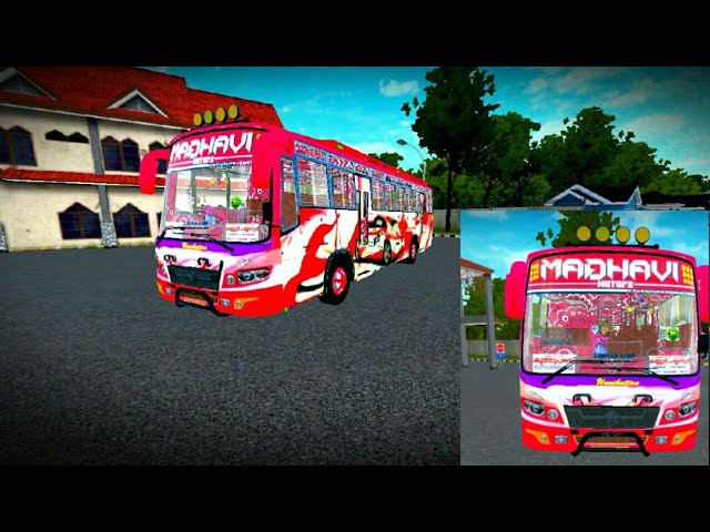 MADHAVI Skin  Maruthi V2 Mode In BUSSID class=