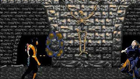 Mortal Kombat 1-(Genesis)- Scorpion Gameplay/Playthrough (Part 4 of 4)
