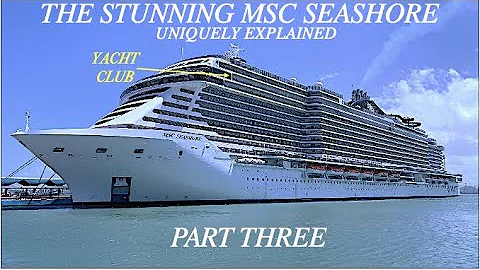 INSIDE The MSC Seashore + NASSAU Bahamas!