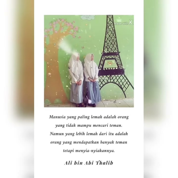 Video Literasi 30 detik Islami(story wa kekinian)