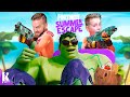 Summer Escape Challenges in FORTNITE! (Part 1) K-CITY GAMING