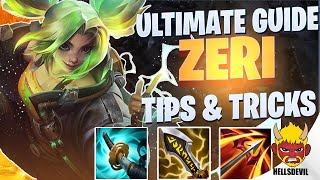 WILD RIFT ULTIMATE ZERI GUIDE | TIPS & TRICKS | Guide & Build