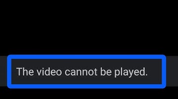 How To Fix Google Drive The Video Cannot Be Played Problem Solved