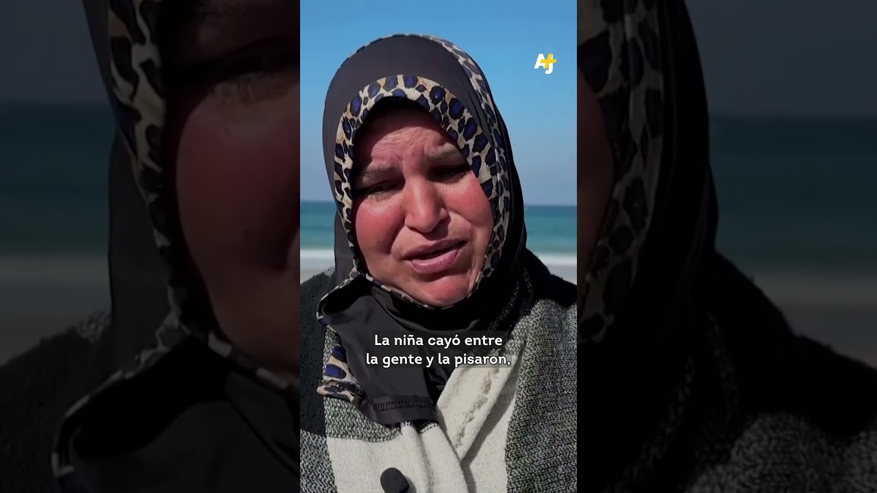 فتاة تموت في غزة أثناء بحثها عن الطعام #short