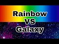Rainbow  vs galaxy  choose your gifts youtubeshorts shorts stylishqueen