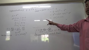 IIT JEE Physics 02 Differentiation 01 || by Abhishek Kumar Physics