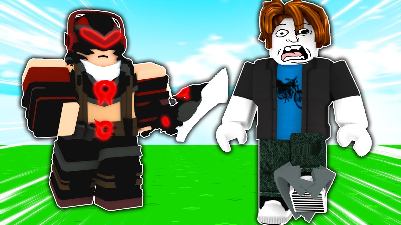 I Trapped NOOBS In ROBLOX Bedwars... - YouTube