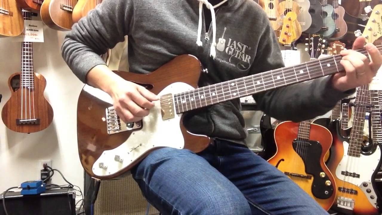 Freedom Custom Guitar Research Brown Pepper - YouTube