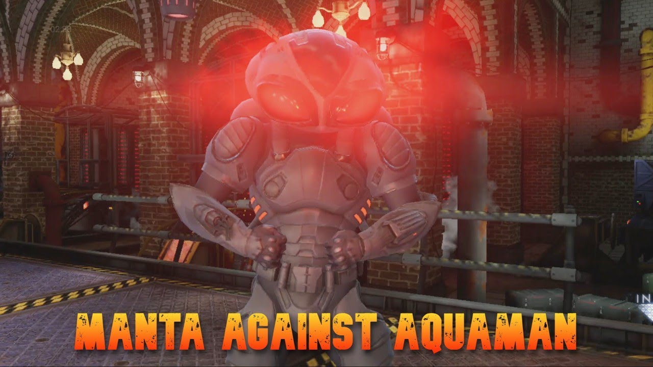 Damage dealer Black Manta against Aquaman boss | Dark Knights | Injustice 2 Mobile