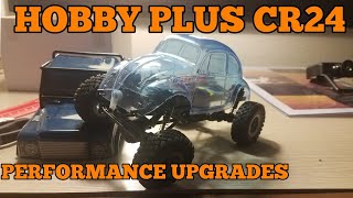 HOBBY PLUS CR24 UPGRADES AND 57 DEGREE INCLINE