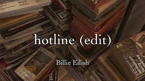 hotline (edit) - Billie Eilish (slowed & reverb + looped)