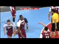 ハンドボール　アジア選手権　日本vsカタール　後半