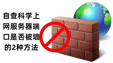 自查科学上网服务器端口是否被墙的2种方法 #二把刀 #机场 #VPS #2023