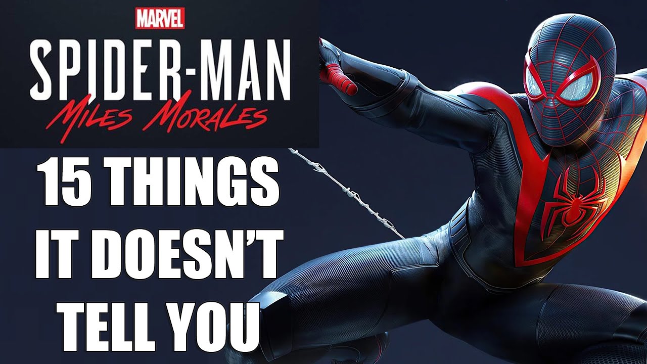 15 Things Spider-Man: Miles Morales Doesn'T Tell You