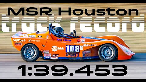 Fastest ever Spec Racer Ford lap at MSR Houston