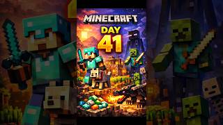 100 days in minecraft survival || DAY 41 || #shorts