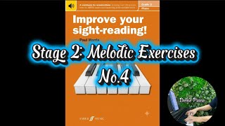 No.4 | Paul Harris Improve Your Sight-Reading Grade 3 - Stage 2: Melodic Exercises