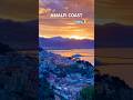 🤩Beautiful Sunrise on the Amalfi Coast, Italy’s Paradise #amalficoast 아름다운 이탈리아 아말피 해안 해돋이 #이탈리아여행