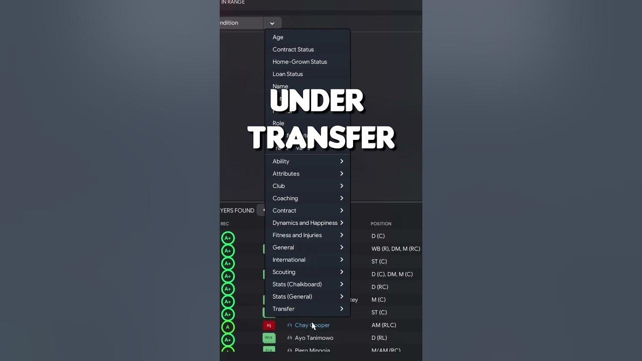 AVOID WORK PERMITS IN FOOTBALL MANAGER 2023 FM23 SHORTS YouTube