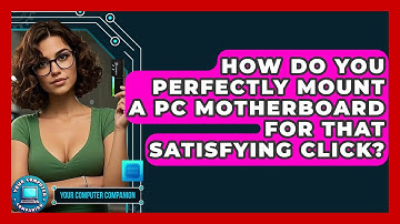 How Do You Perfectly Mount A PC Motherboard For That Satisfying Click? - Your Computer Companion