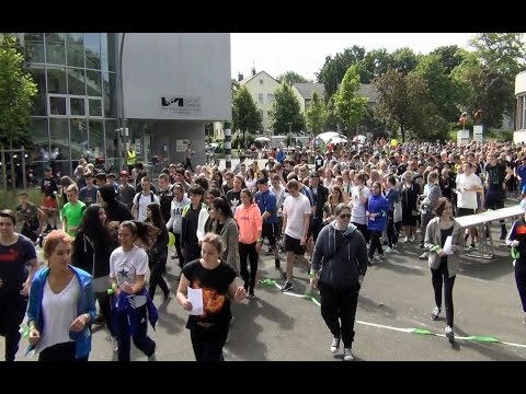 Sponsorenlauf der KKG zugunsten des Deutschen Kinderhospizvereins (2016)