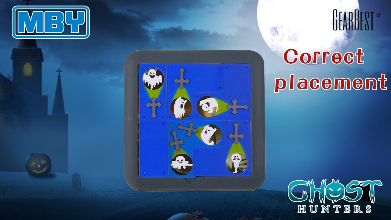 SmartGames Ghost Hunters - Juego De Lógica Con 60 Retos, Para Mayores De 6 Años