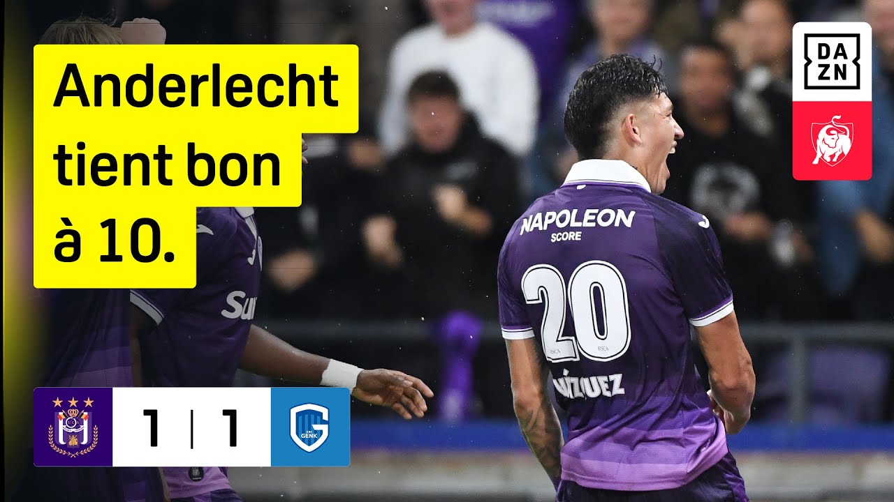 Le RSC Anderlecht et le KRC Genk se partagent finalement les points. ⚖️ | RSC Anderlecht - KRC Genk