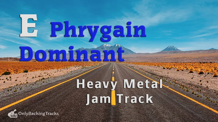 E Phrygian Dominant Metal Backing track 122 Bpm
