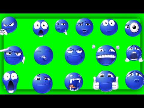 Viral Blue Troll face Green Screen Copyright Free | Troll face Green Screen