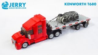 LEGO Kenworth T680 Truck instructions (MOC #97)