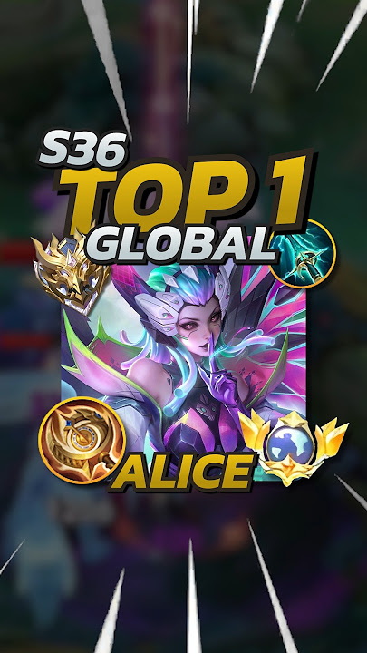 70% Winrate Alice S36 Build! Mobile Legends #mobilelegends #mlbb #gaming