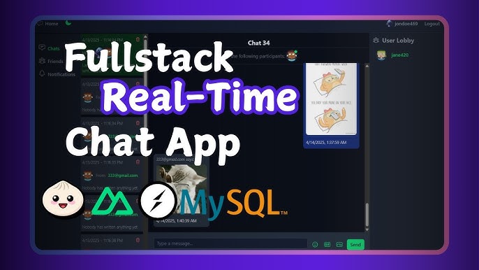 Advanced Fullstack Real-Time Chat App Tutorial Using Bun Express