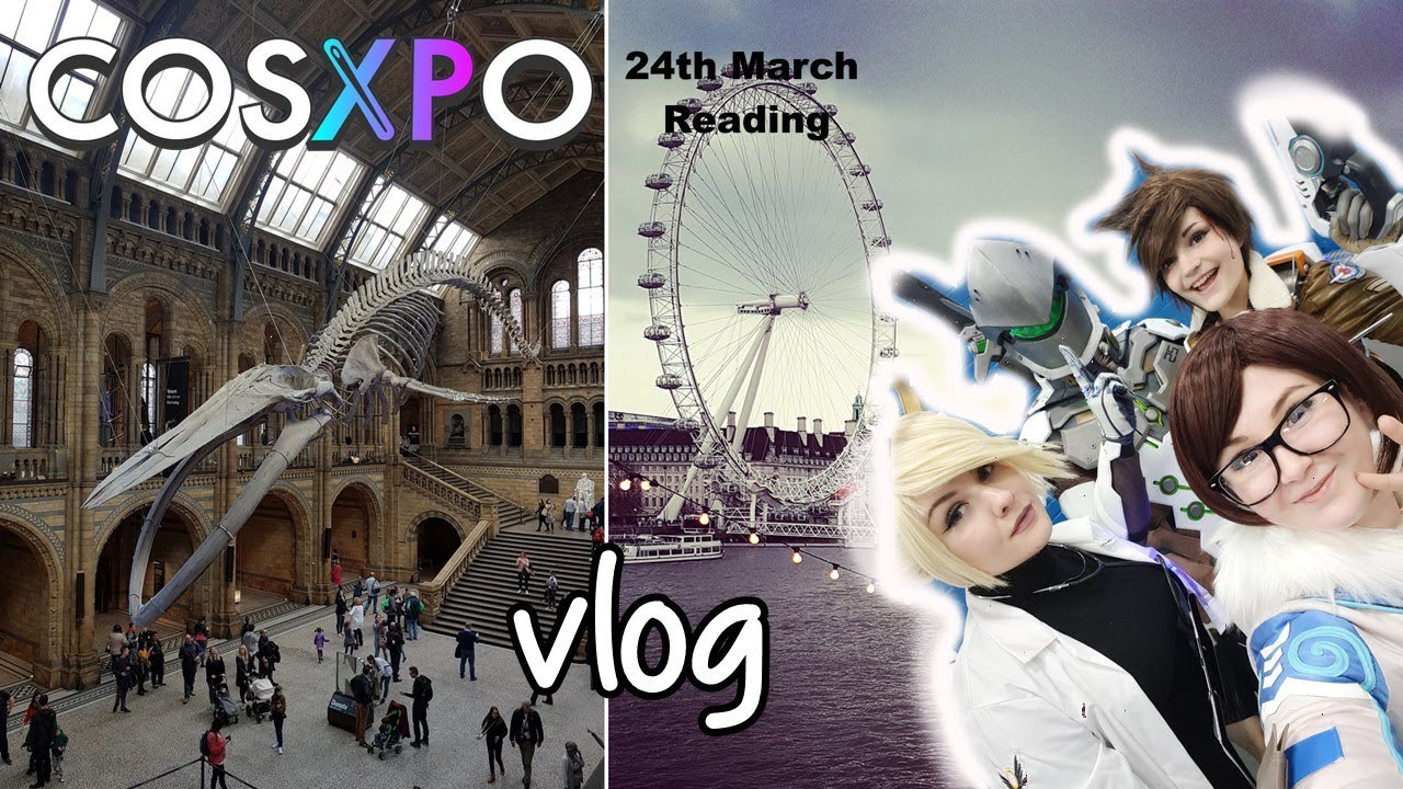 CosXpo 2018 Shappi vlog + Trip to London 🇬🇧 🎡