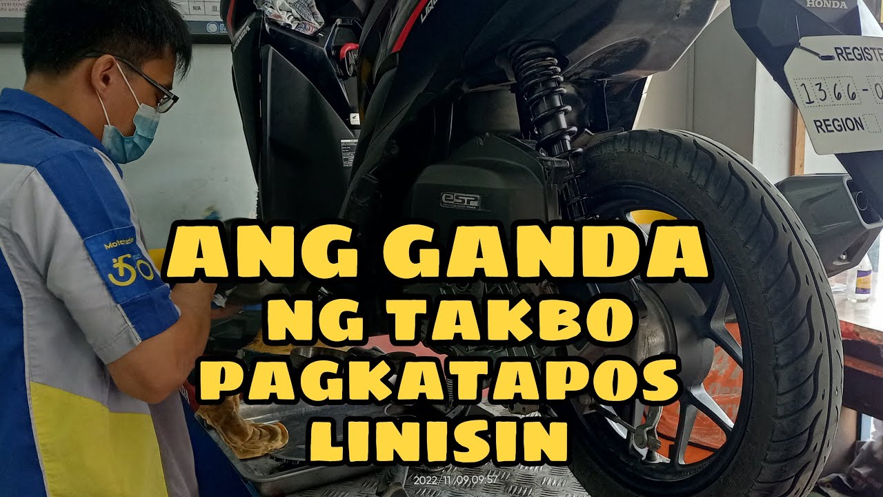 12K km na paano linisin ang pang gilid ng Honda Clic 125i YouTube