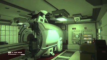 Alien: Isolation Ch5 P2 Ambulance Craft in San Cristobal Medical