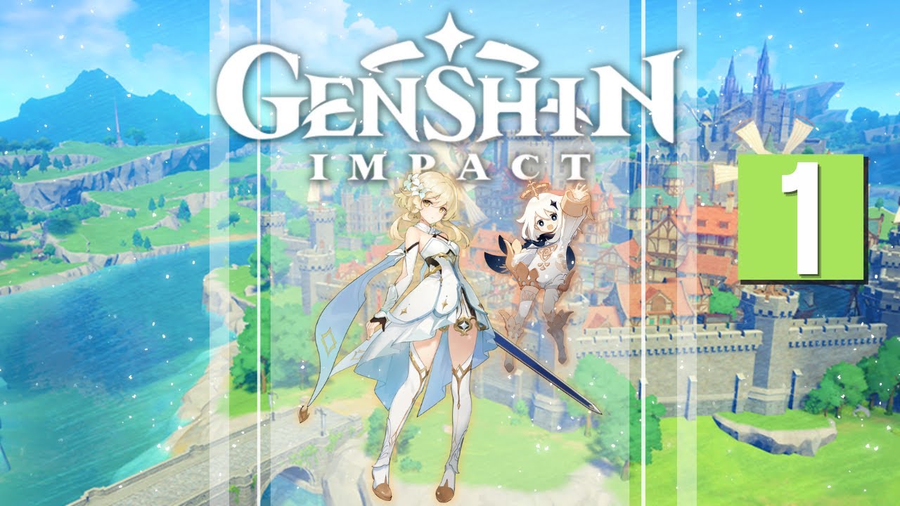 DÉBUT DE NOTRE AVENTURE ! Genshin Impact #1 - YouTube