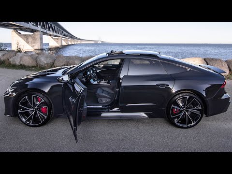 STUNNING 2021 AUDI RS7 - MOST BEAUTIFUL CAR EVER? BLACKED OUT V8TT 600HP BEAST - In Detail