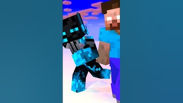 Herobrine chess Water man in normal speed | Minecraft animation | #meme #virel #shorts #herobrine