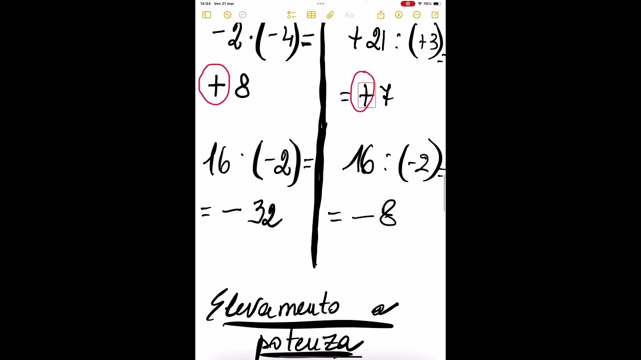 TwoMinMath - operare con i numeri relativi