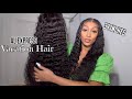 VACATION HAIR | 34 INCH 250% DENSITY DEEP WAVE 13x6 HD LACE WIG UNBOXING ALIEXPRESS | KISS LOVE
