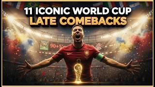 11 ICONIC WORLD CUP LATE COMEBACKS